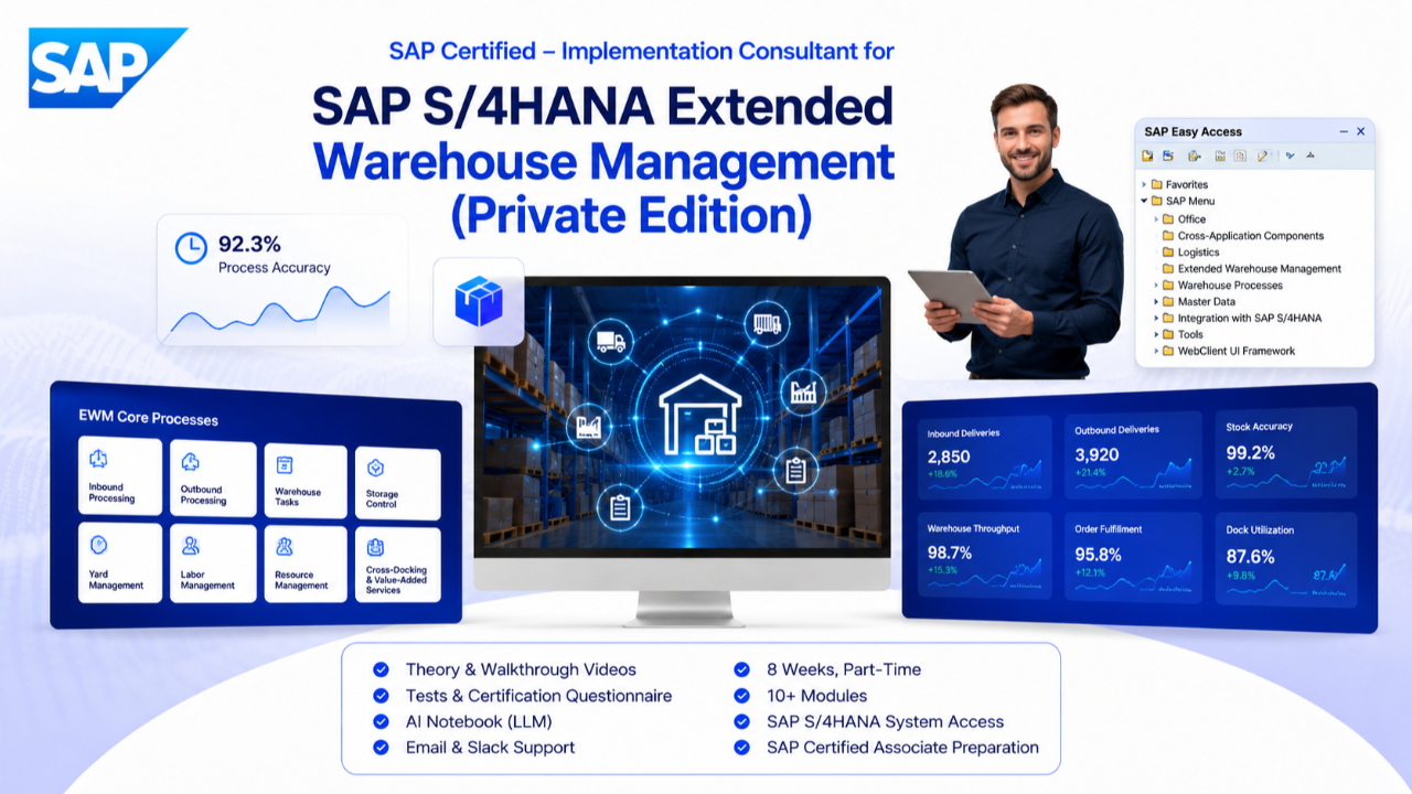 SAP S/4HANA Extended Warehouse Management Private Edition