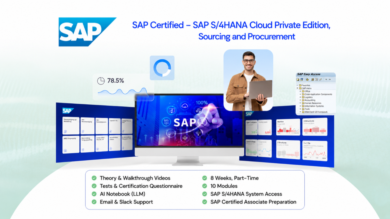 SAP Certified SAP S/4HANA Cloud Private Edition Sourcing and Procurement