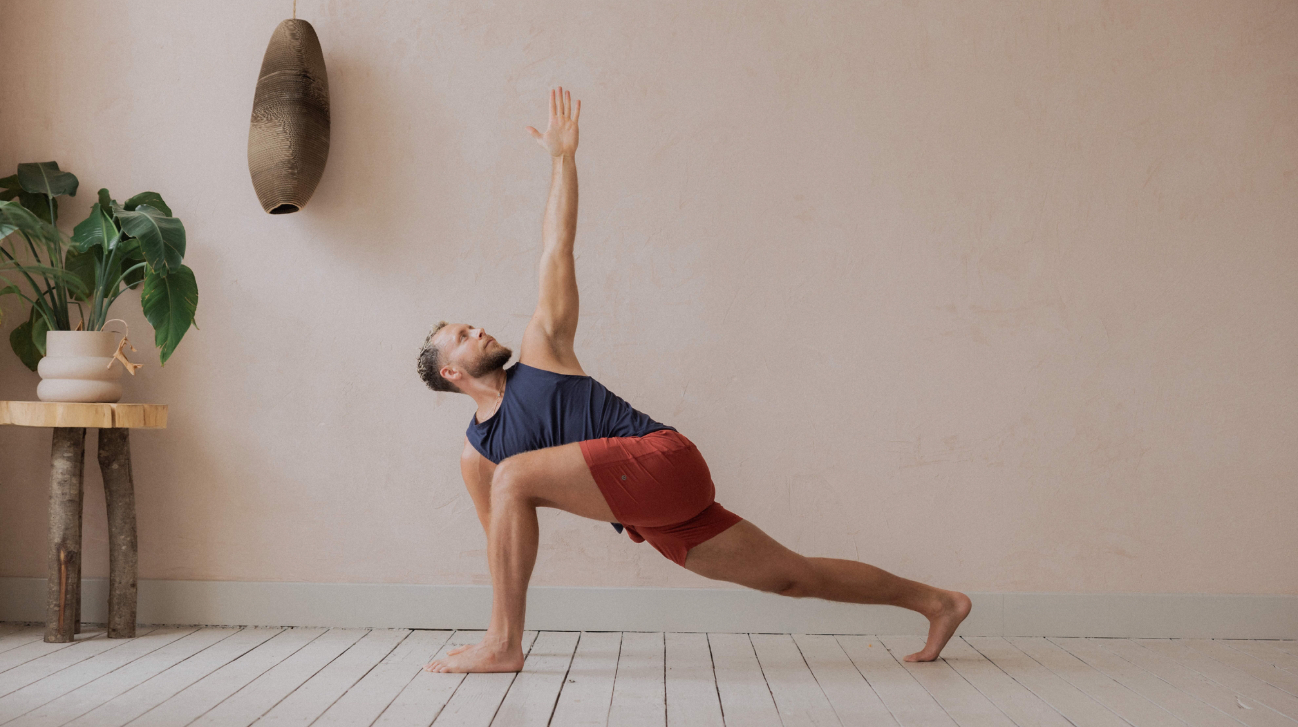 Tom demonstrating a standing mobility practice