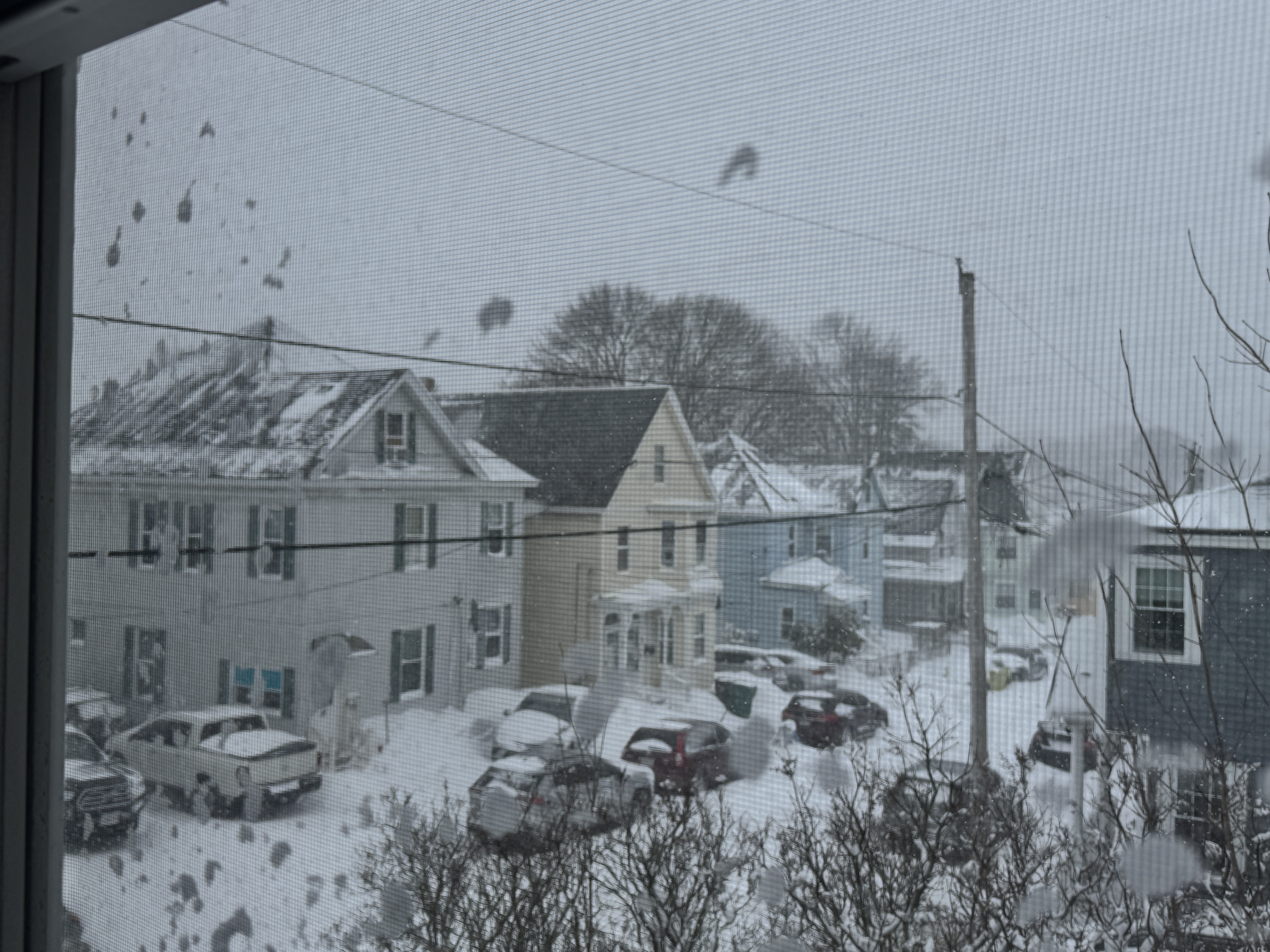 Boston in the Winter A ton of snow in the winter near Boston