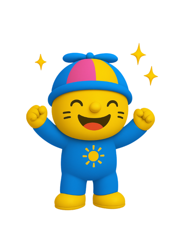 Spark celebrating