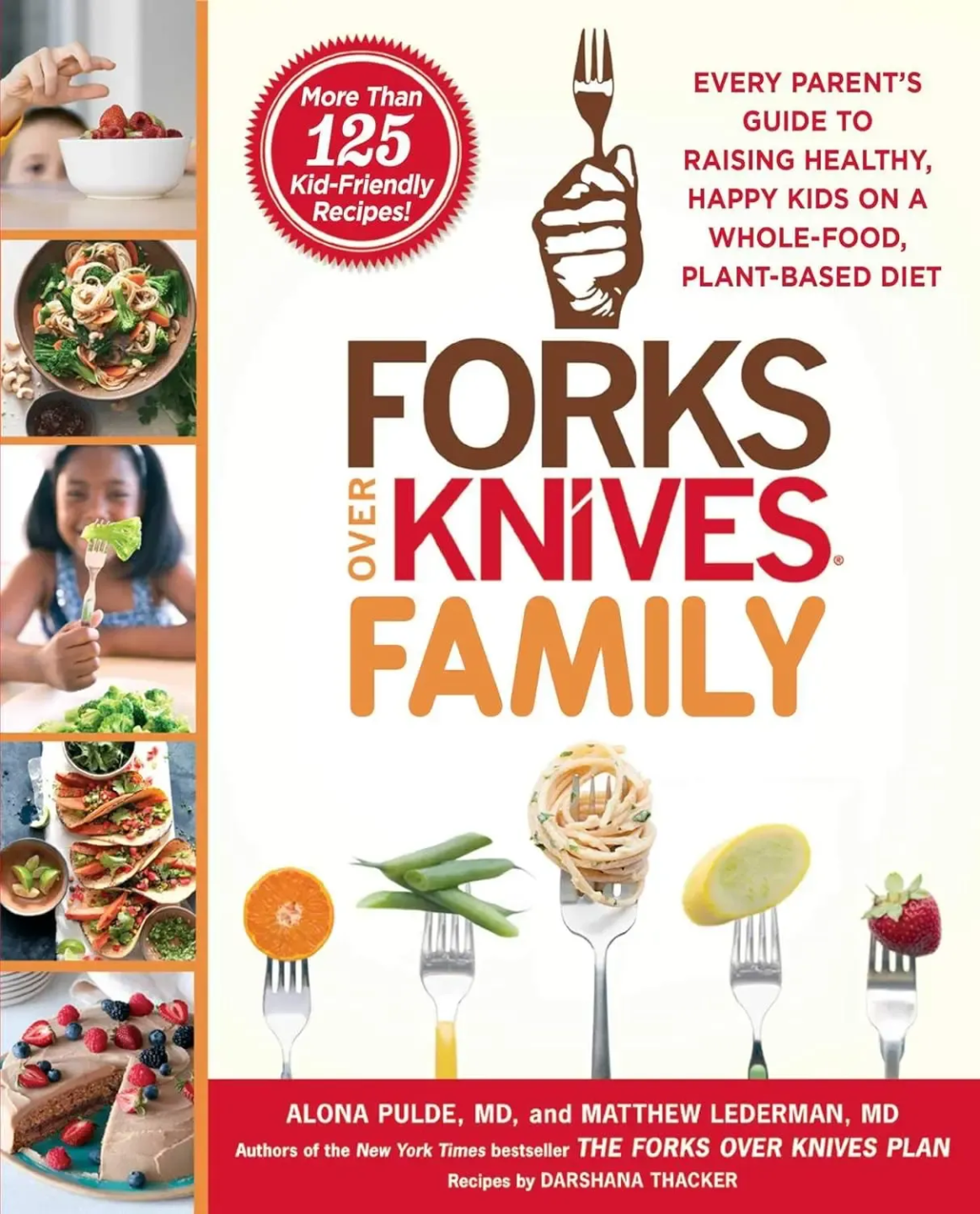 The Forks Over Knives Family Book Cover