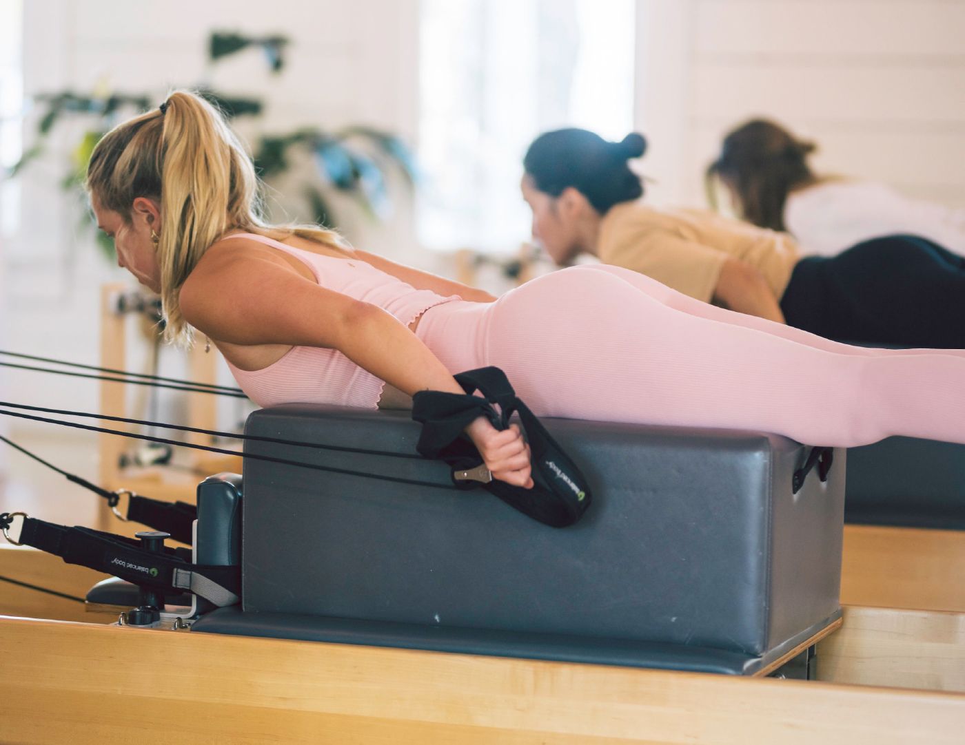 Reformer Pilates class at ALIGN Pilates West in Clarksville, downtown Austin