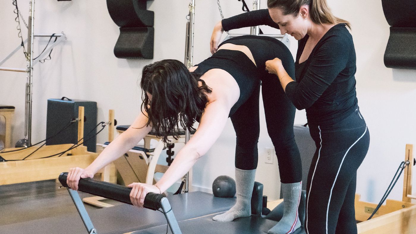 Pilates equipment class at ALIGN Pilates East in Springdale General, East Austin