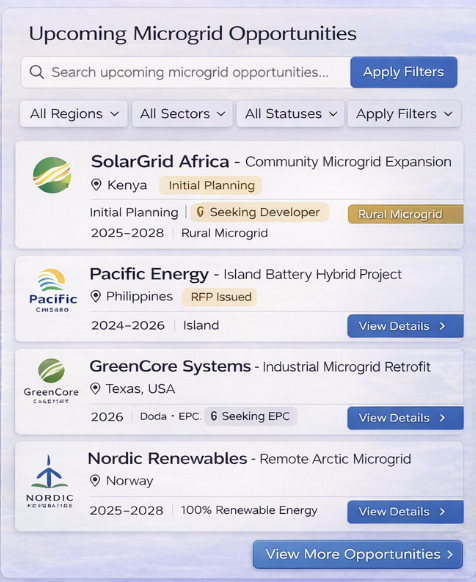 Opportunity board example
