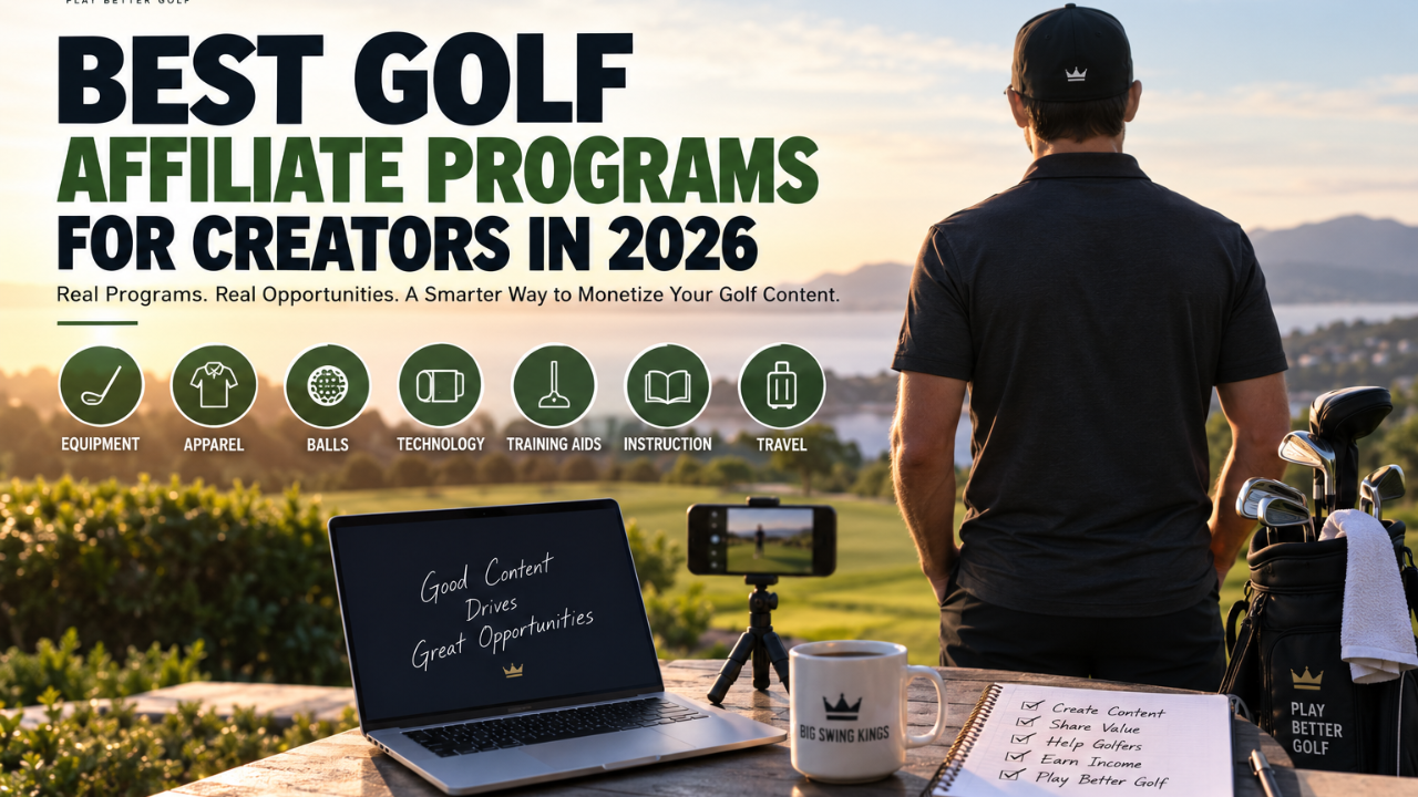 Golf affiliate programs