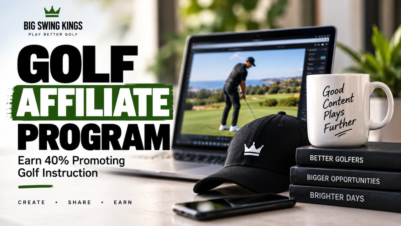 Affiliate programs for golf content creators