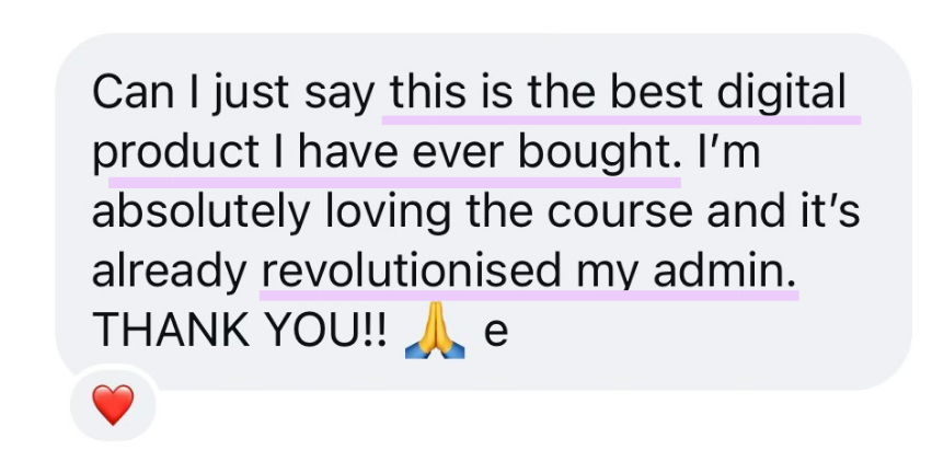 Message from a Back Office customer: the first time in 18 months her tasks were all done for the day