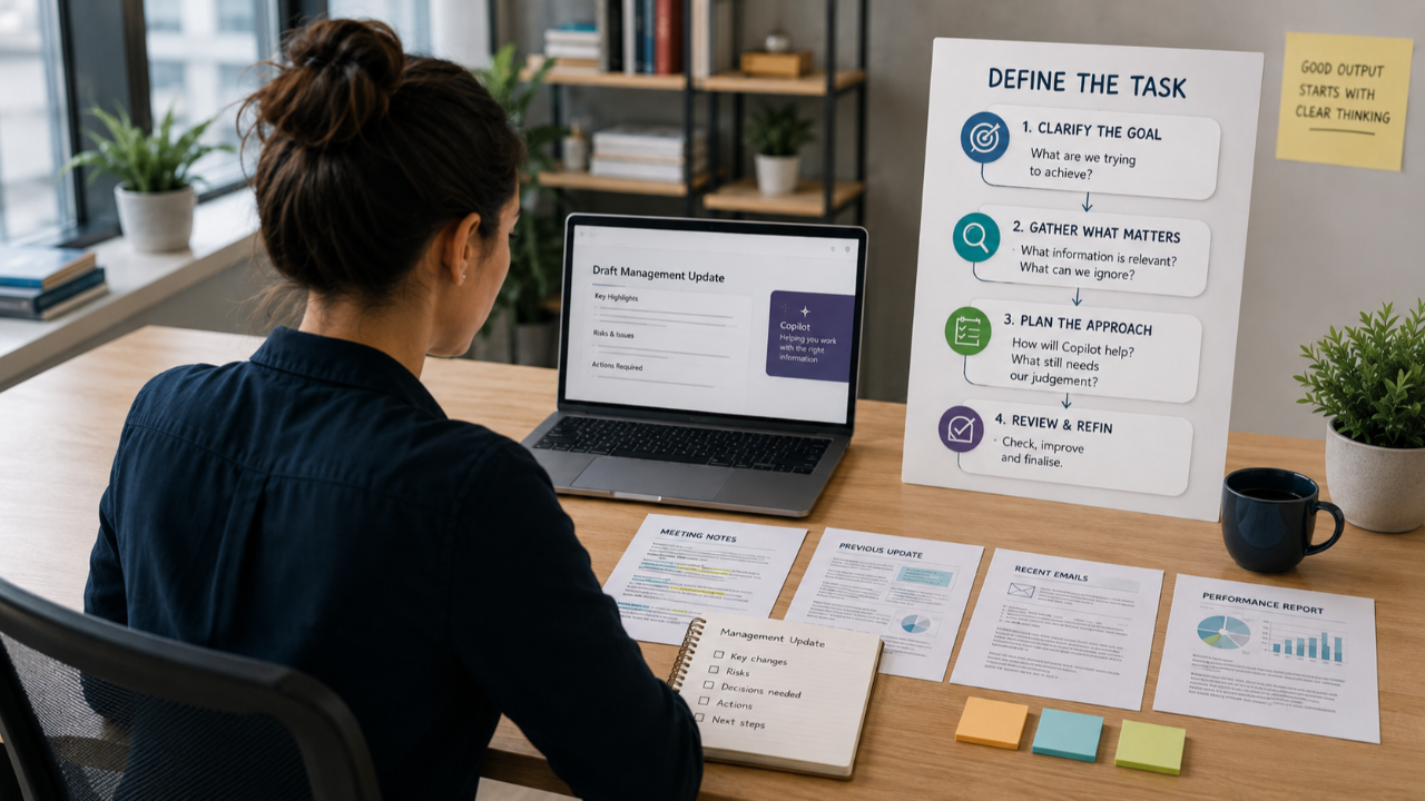 Microsoft Copilot Defining The Task