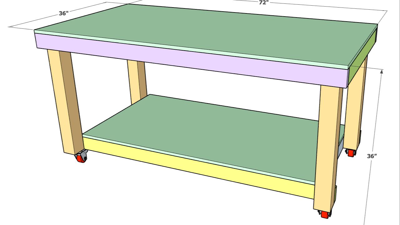 Workbench plan diagram