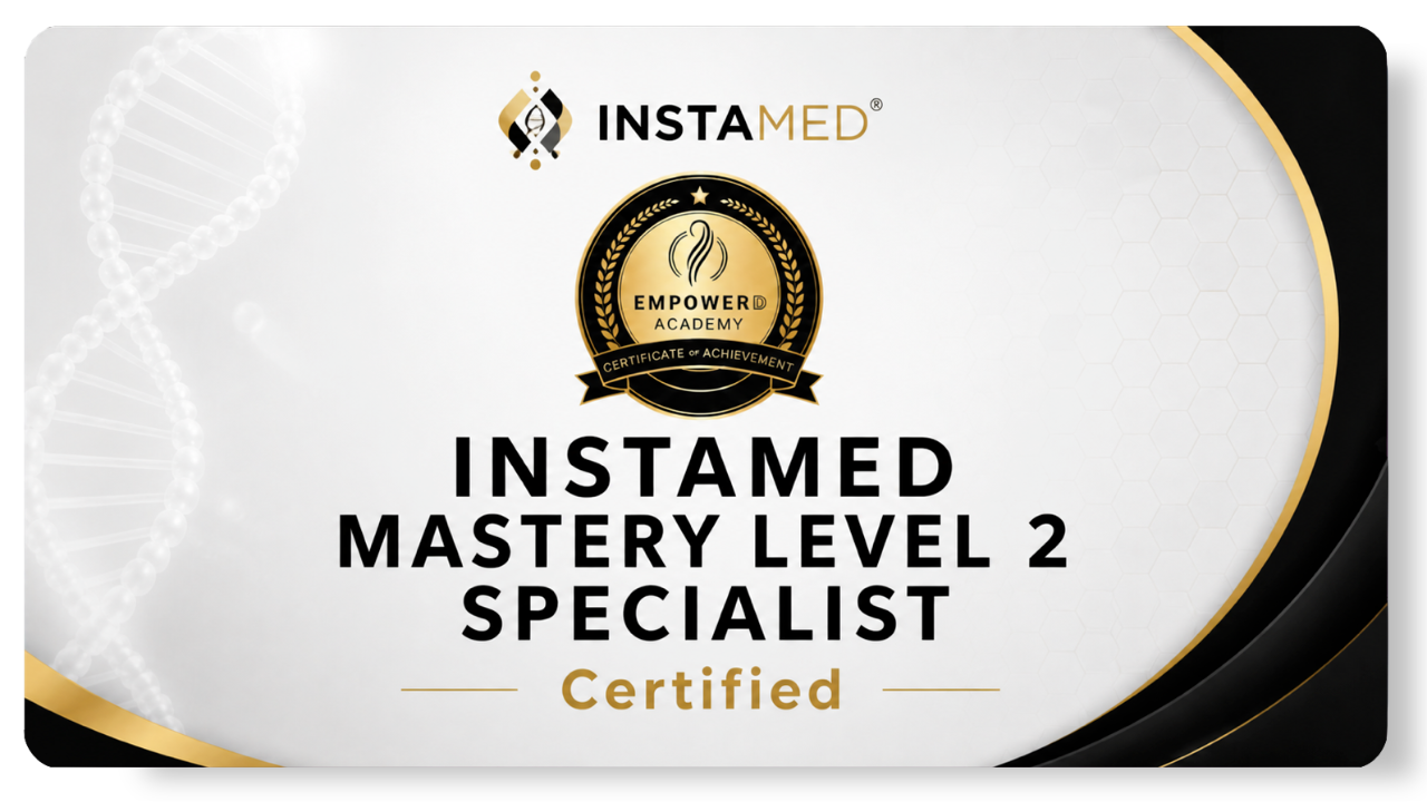 InstaMed Mastery Level 2 Specialist Certification