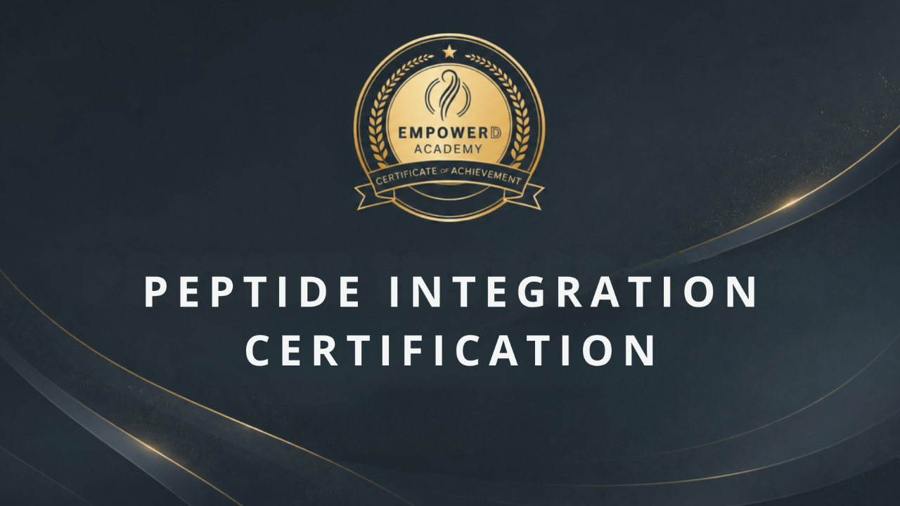 Peptide Integration Specialist Certification