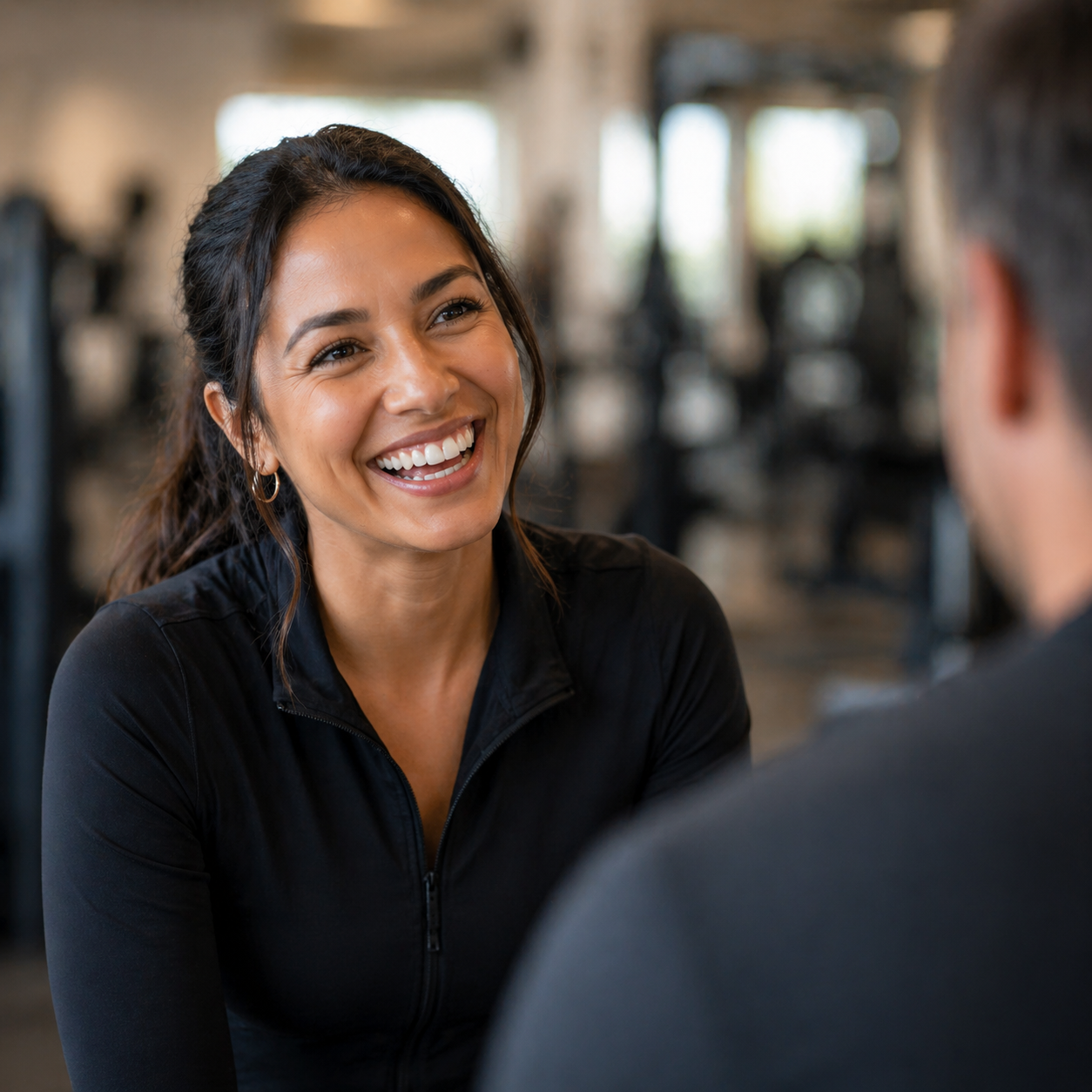 Client education and coaching session
