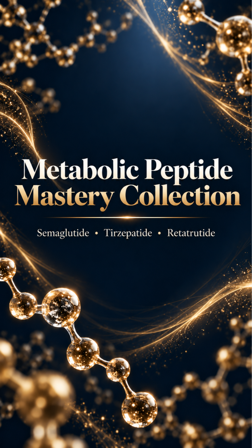Metabolic Peptide Mastery Collection: Semaglutide, Tirzepatide and Retatrutide Master Courses