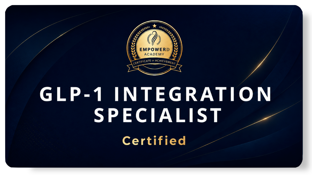 GLP-1 Integration Specialist Certification
