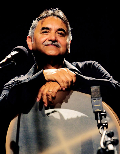Glen Velez with frame drum