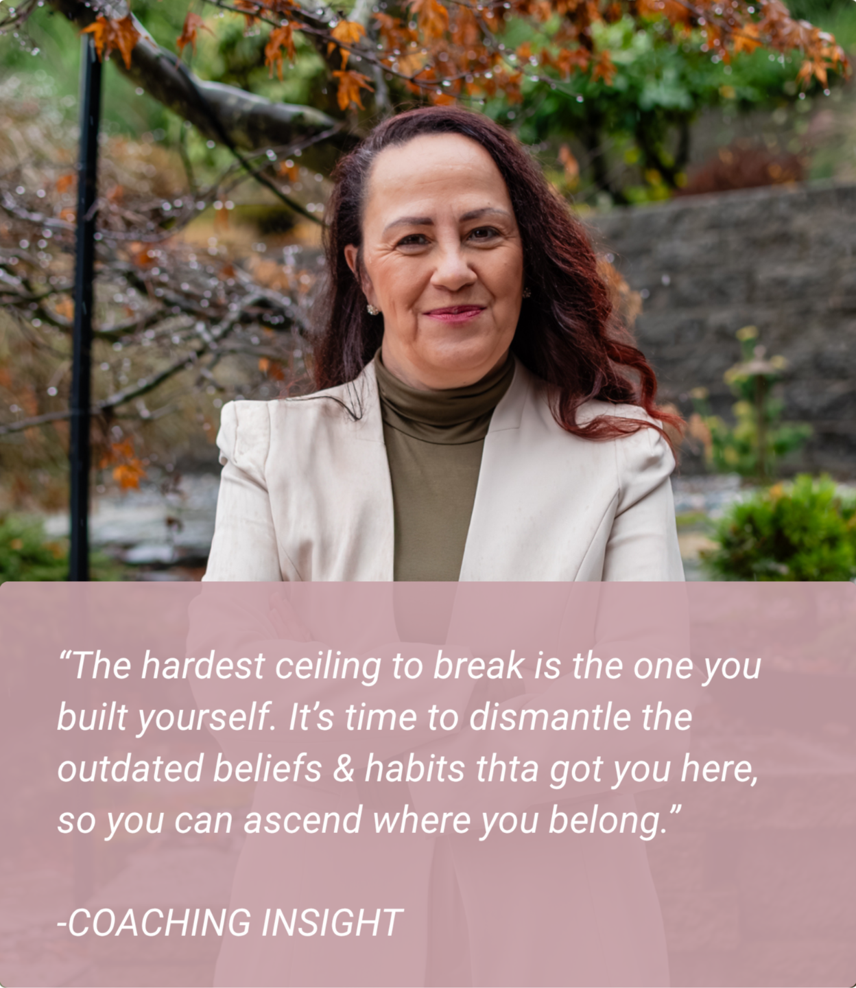 Kim — executive coach and clinical psychologist specializing in burnout, imposter syndrome, and leadership identity