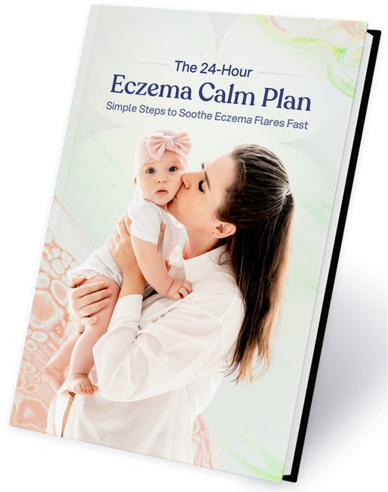 The 24-Hour Eczema Calm Plan guide cover