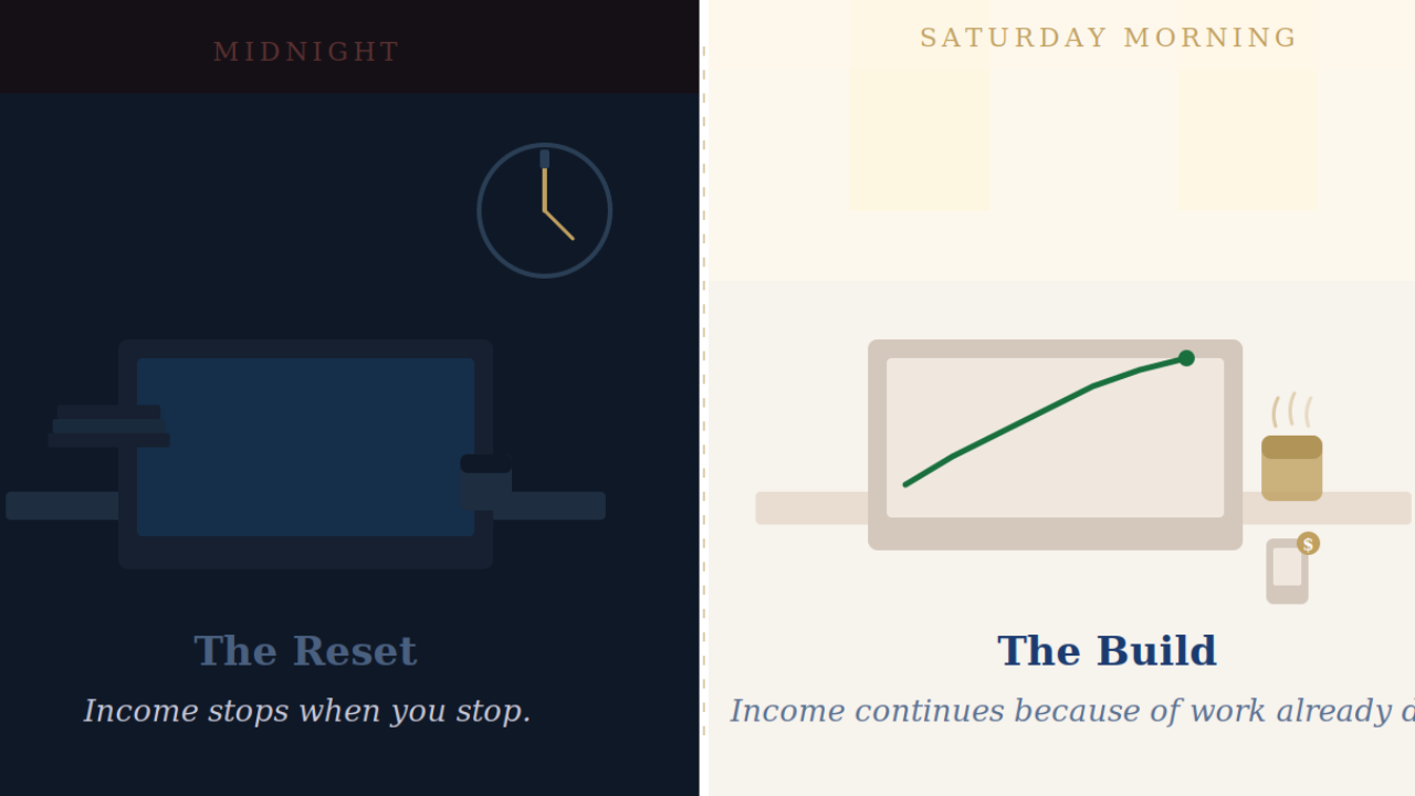 Why Your Income Resets to Zero Every Month — And How to Fix It