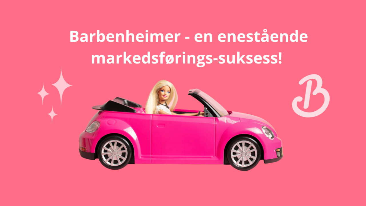 Barbie and Oppenheimer inspired Barbenheimer marketing graphic