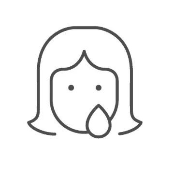 Sad Face Illustration