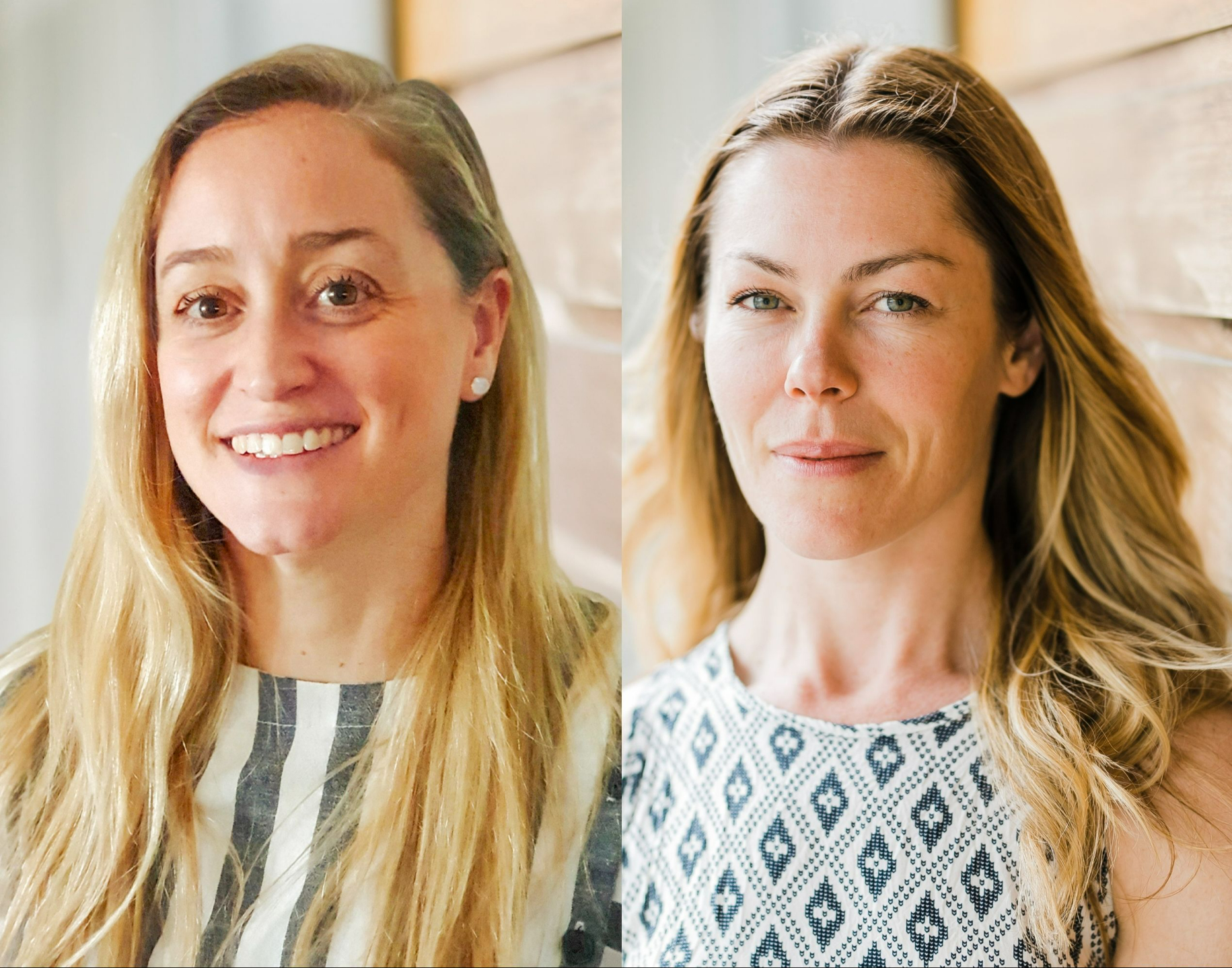 A portrait of Liz and Estefi from Yoga Training Resources smiling