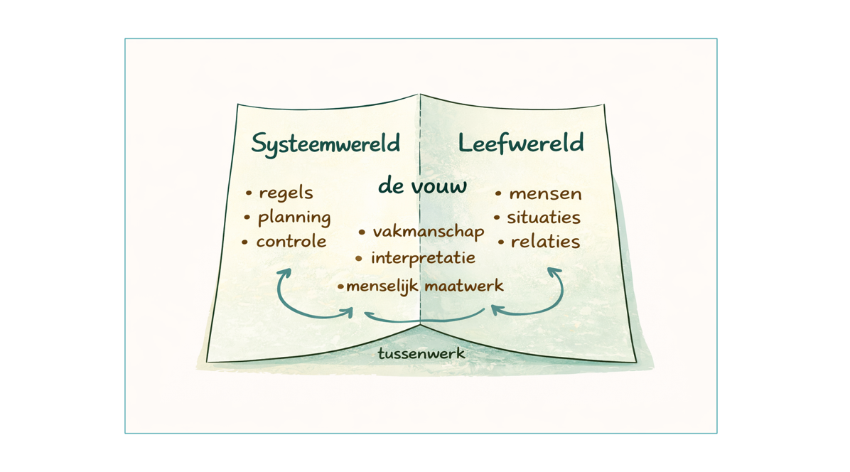 De vouw tussen systeem- en leefwereld
