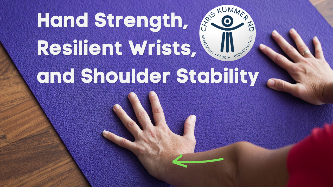 less pain in the wrists