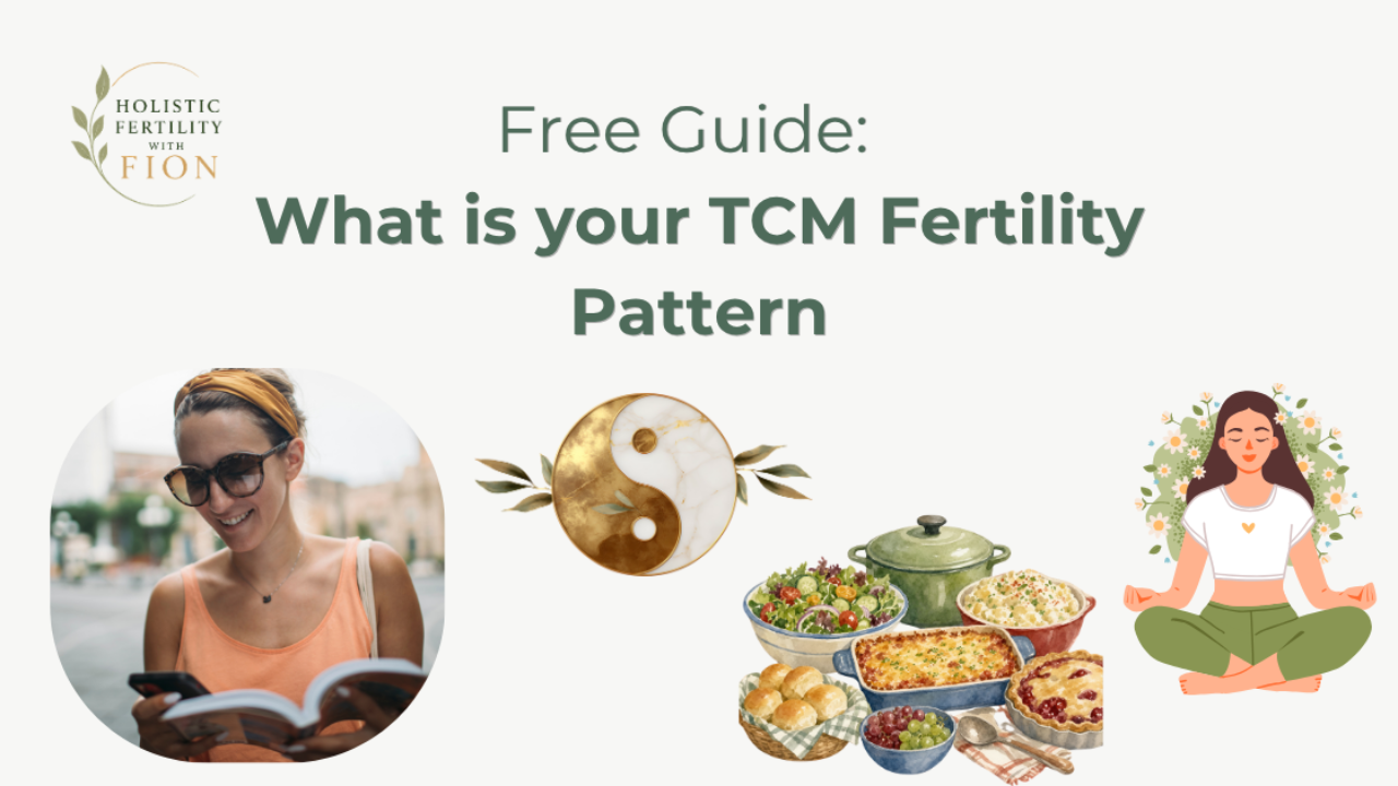 Download my free TCM Fertility Pattern Guide to discover five common patterns considered in fertility practice, recognise the signs that may resonate with you, and explore simple, practical ways to support your menstrual and fertility wellbeing at home.