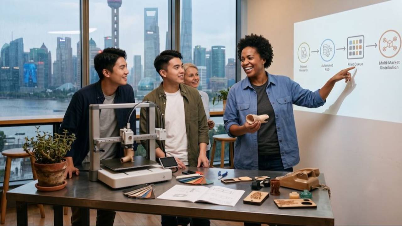 AI-powered solo startup operated by one founder in 2026
