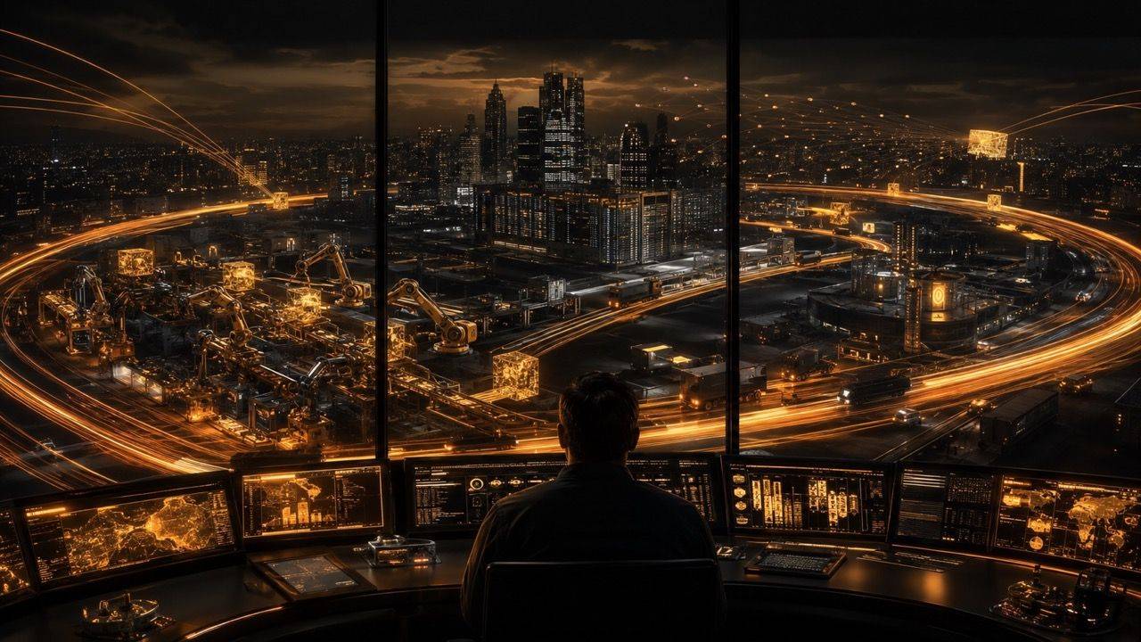 Continuous silicon economy with autonomous agents and markets operating beyond human time