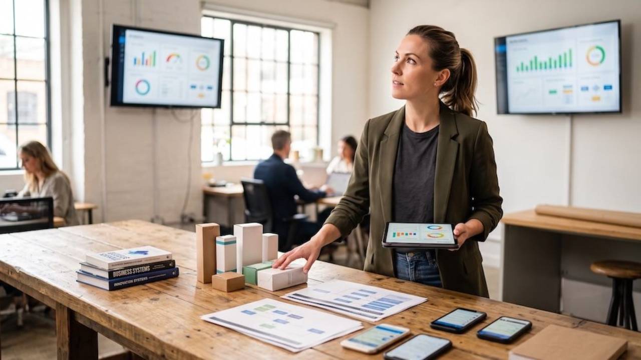Four-stage timeline framework for a solo founder to move from idea to scalable AI business