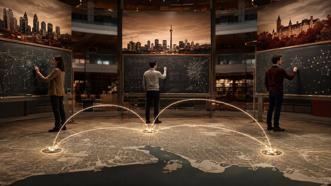 Three pioneering AI researchers connecting Canada’s major research cities and institutions