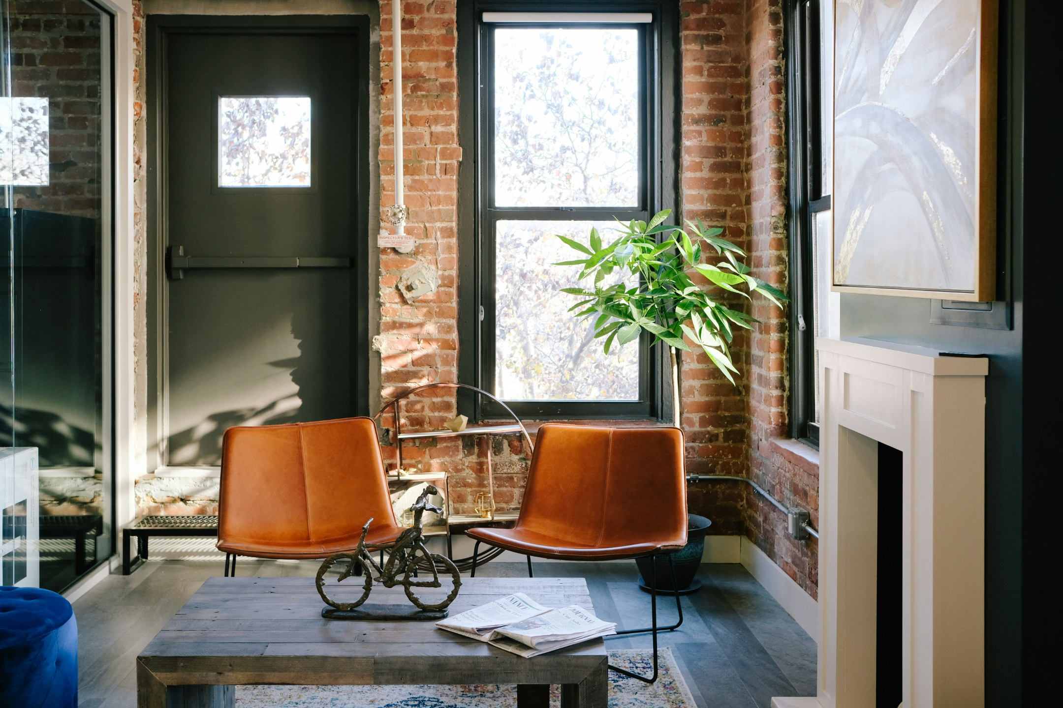 two orange chairs in a lounge room for Australian homeschooling family life