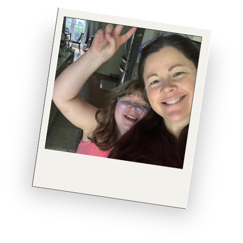 Lenore and daughter selfie