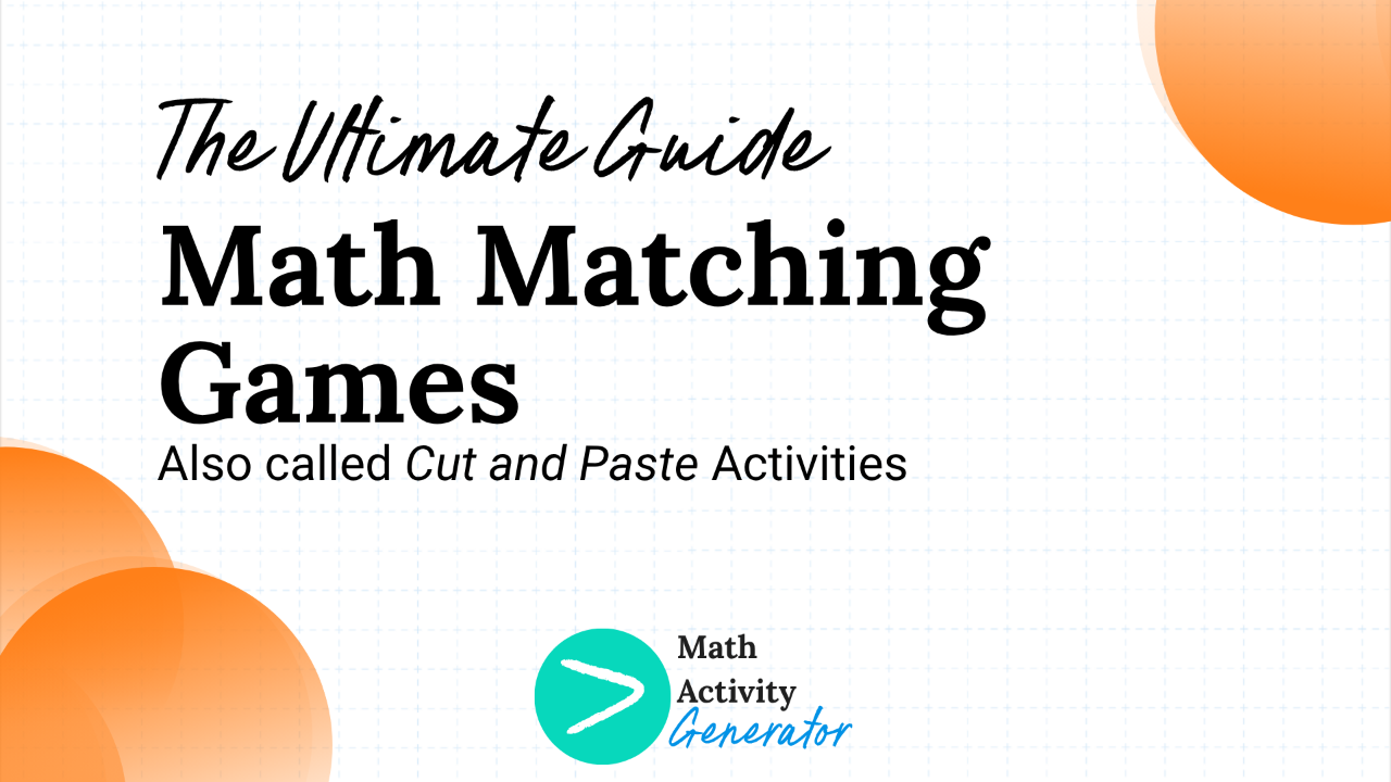 algebra math game blog post graphic