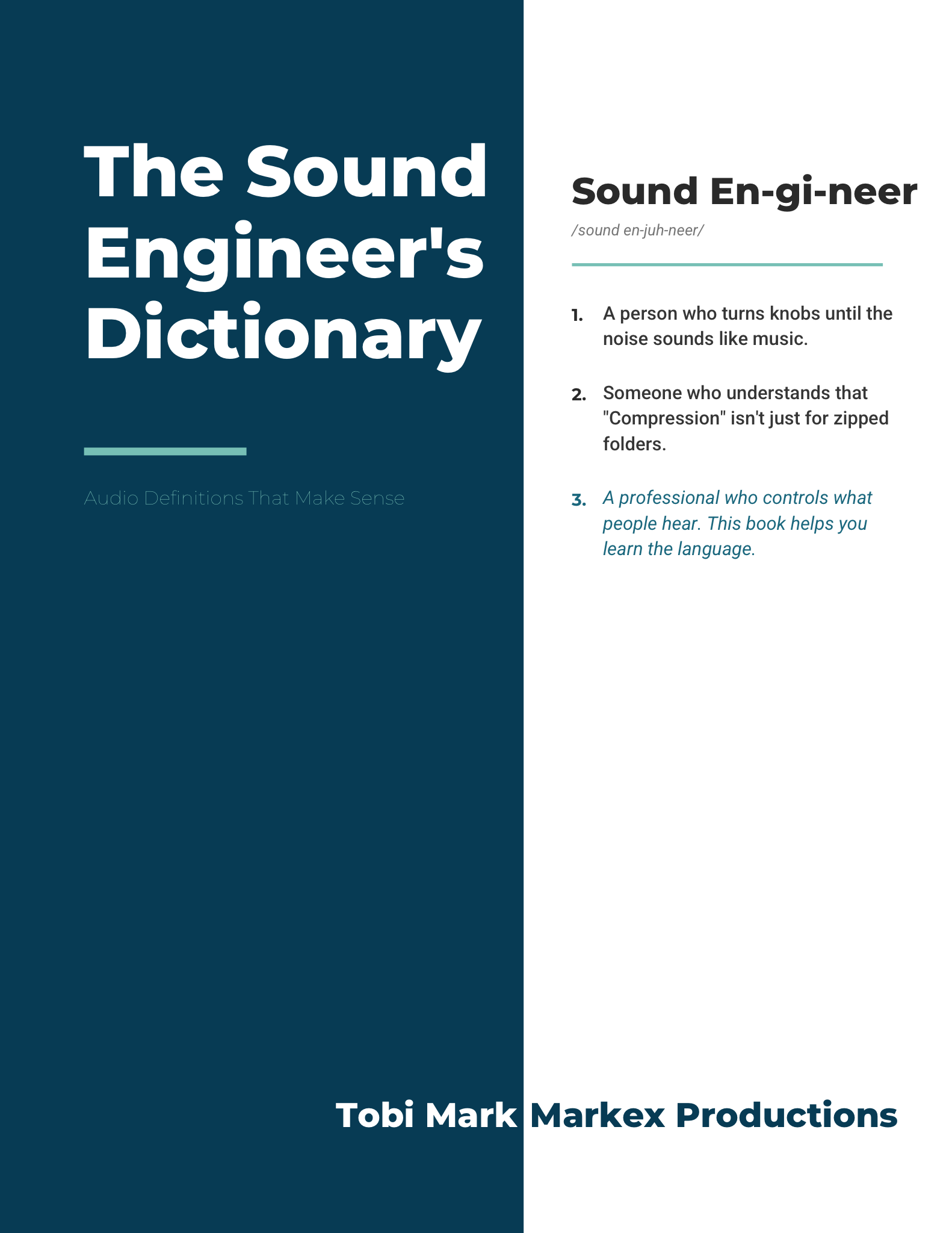 The Sound Engineer's Dictionary