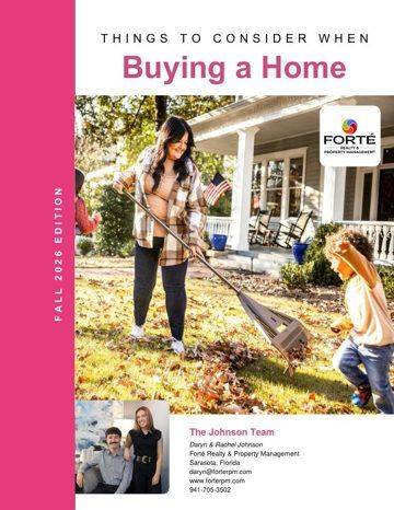 Cover of the Fall 2026 buyer guide, Things to Consider When Buying a Home