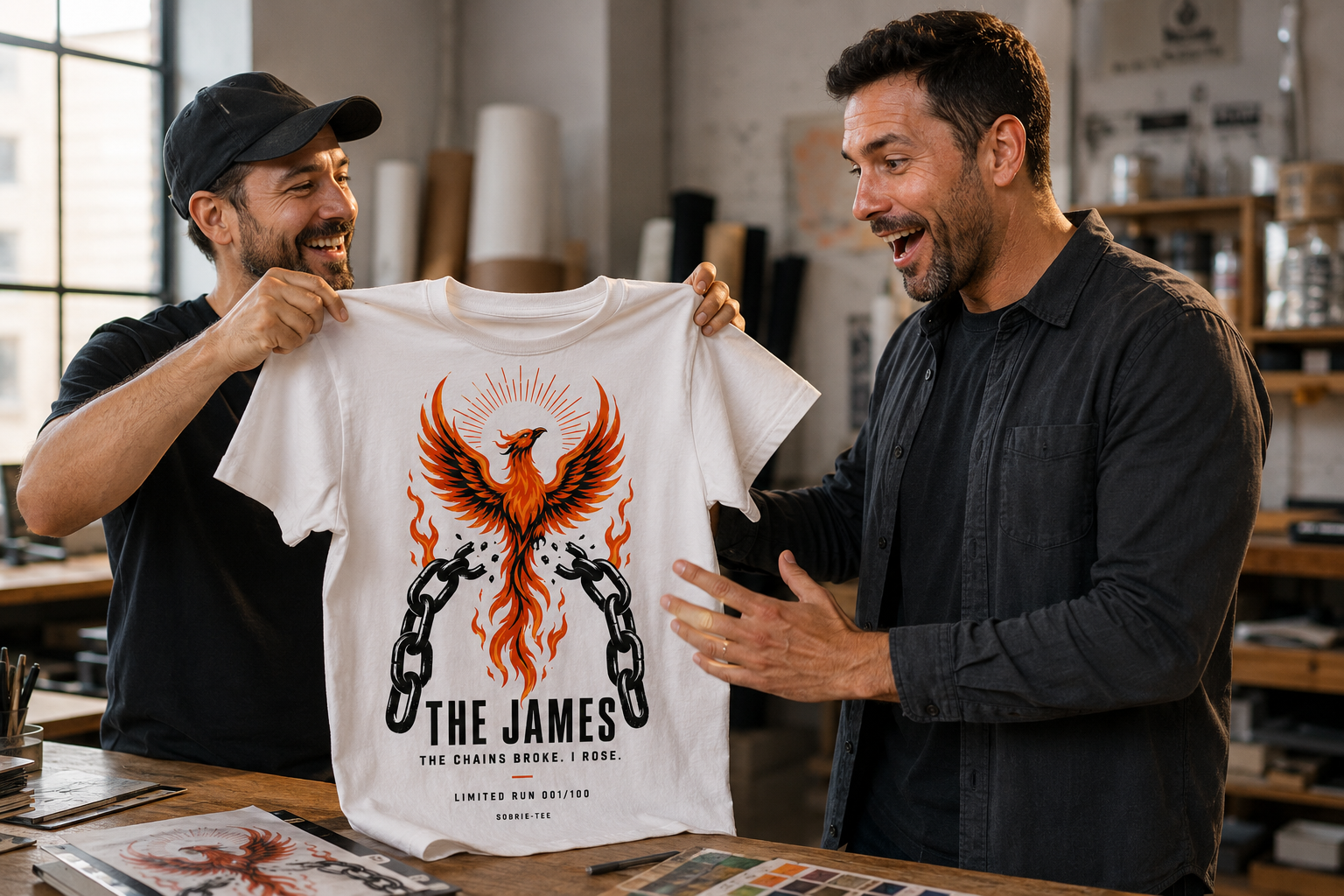 James's design reveal, designer handoff day