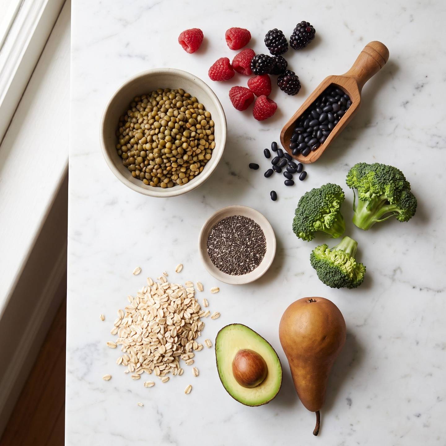 Fiber rich foods