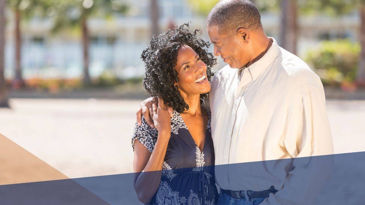 Married Couple enjoying a few days away for a retreat