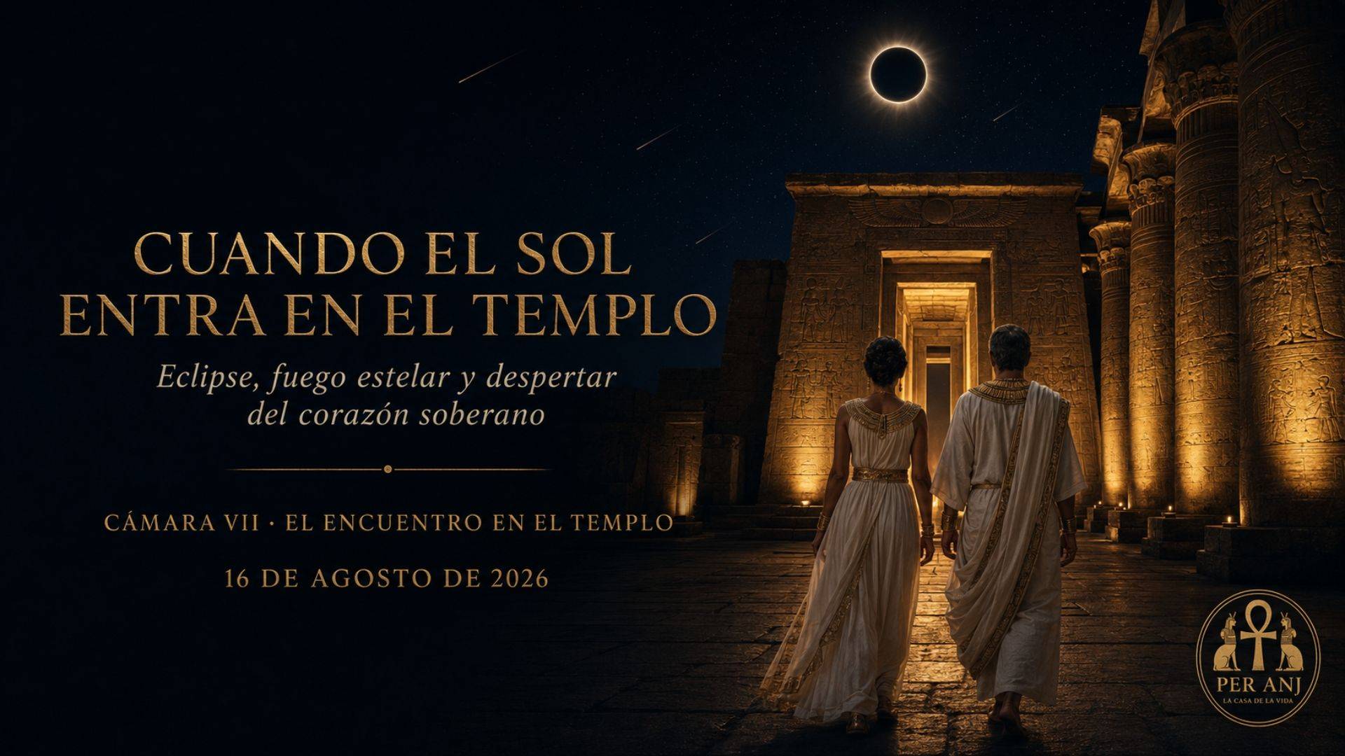 Puertas doradas de Per Anj La Casa de la Vida