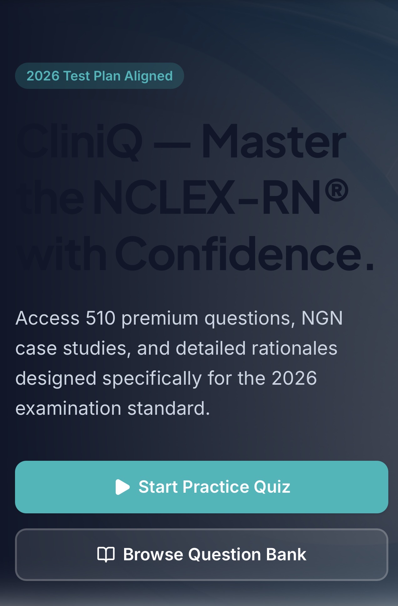 510 NGN Questions &mdash; CliniQ NCLEX-RN preview