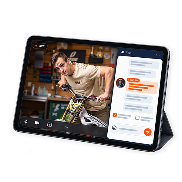 Suspension Live Workshop image in Tablet