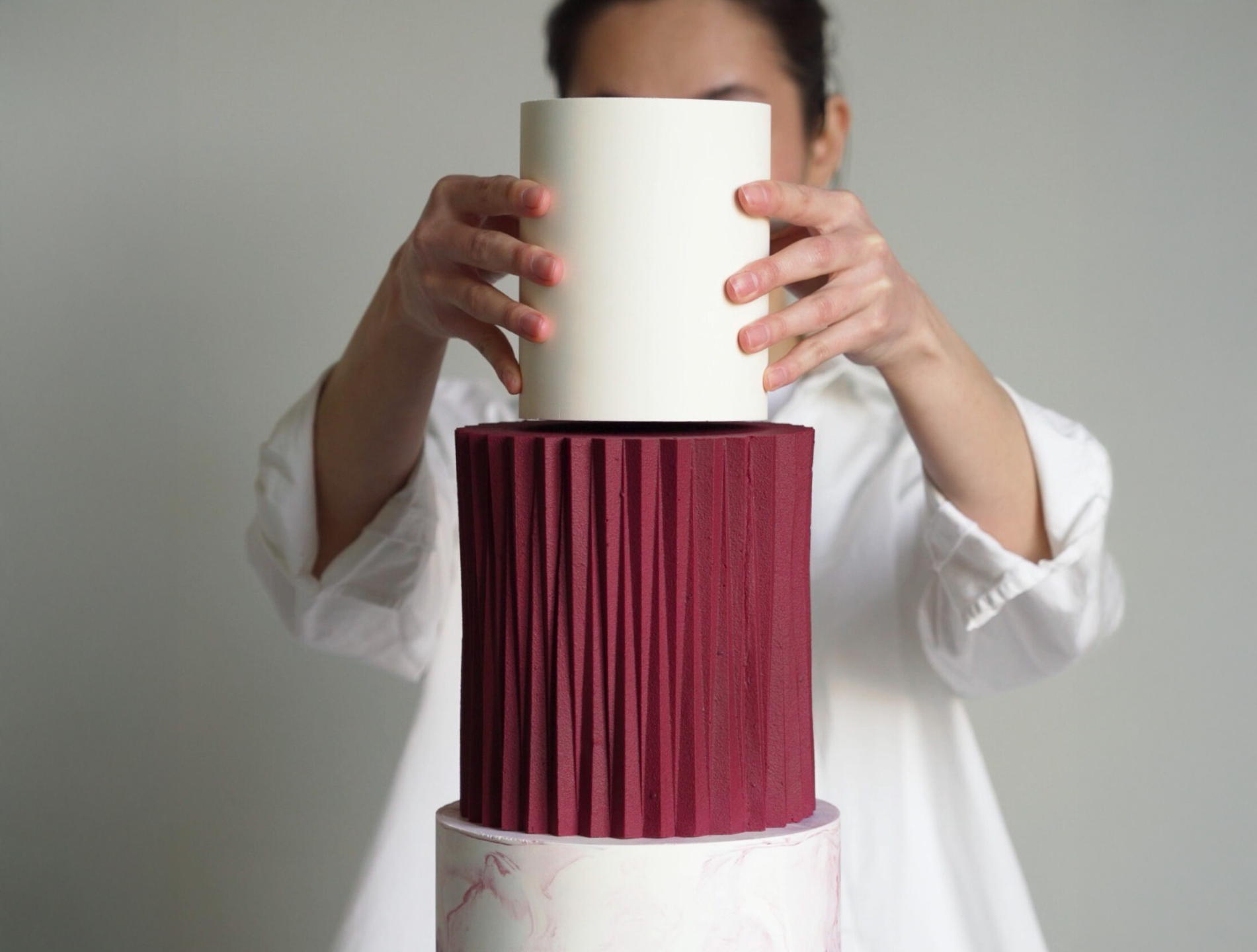 Origami cake by Merul