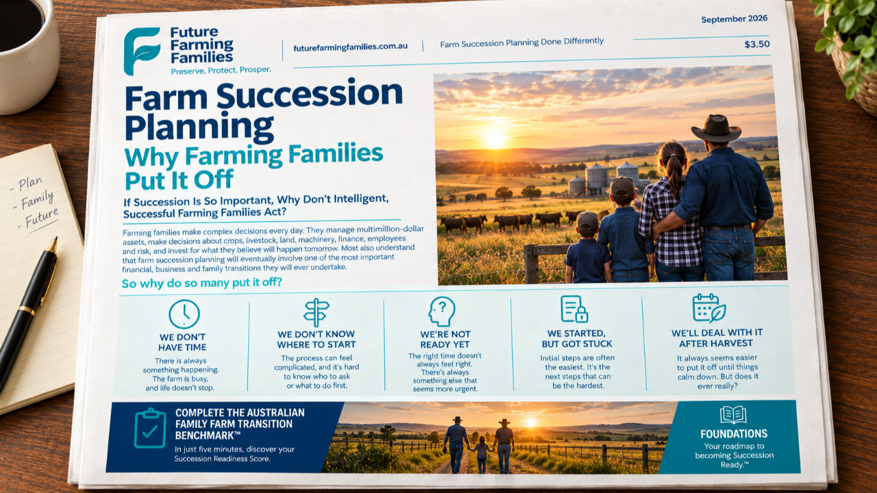 Farm succession planning 