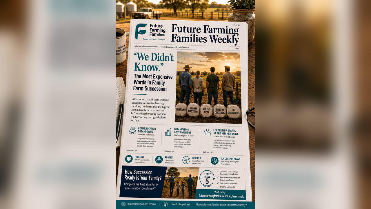 Family Farm Succession Planning 