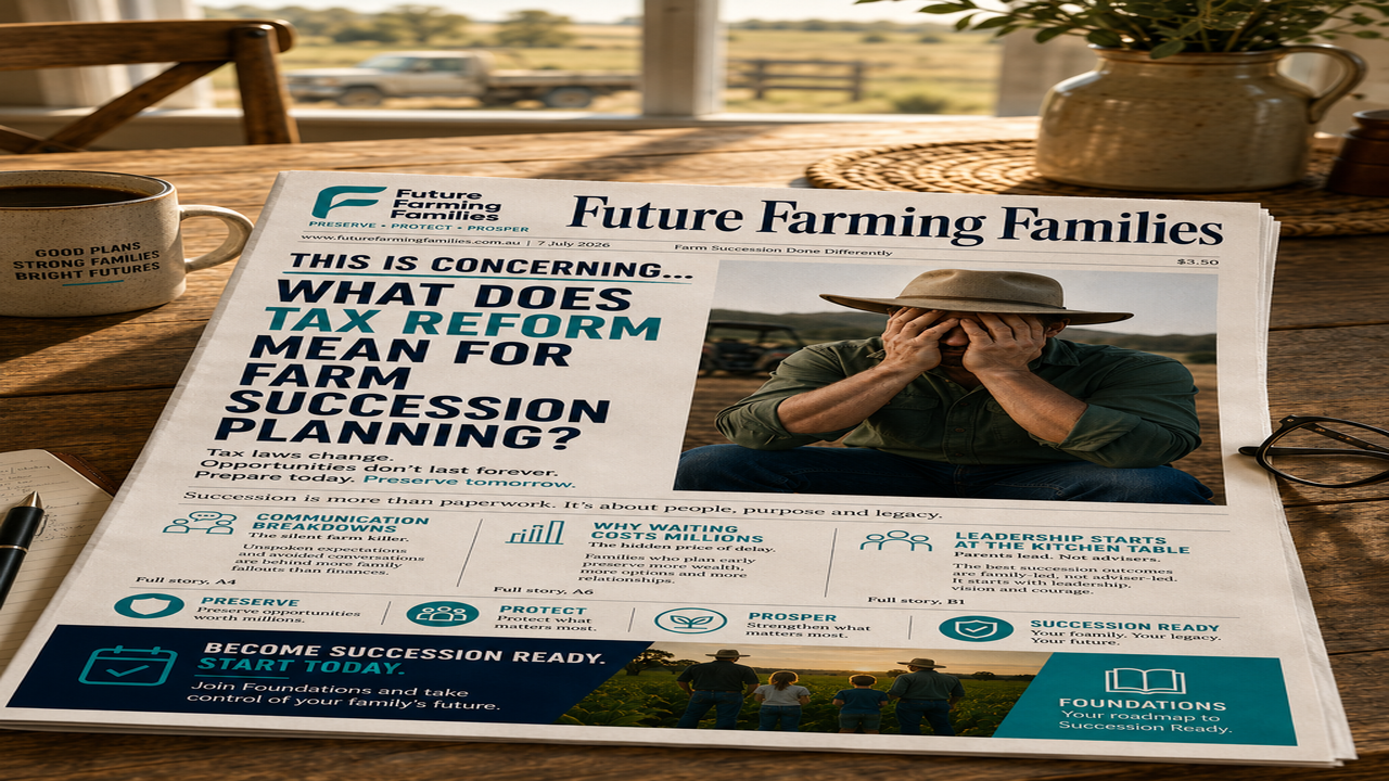 Farm succession planning 