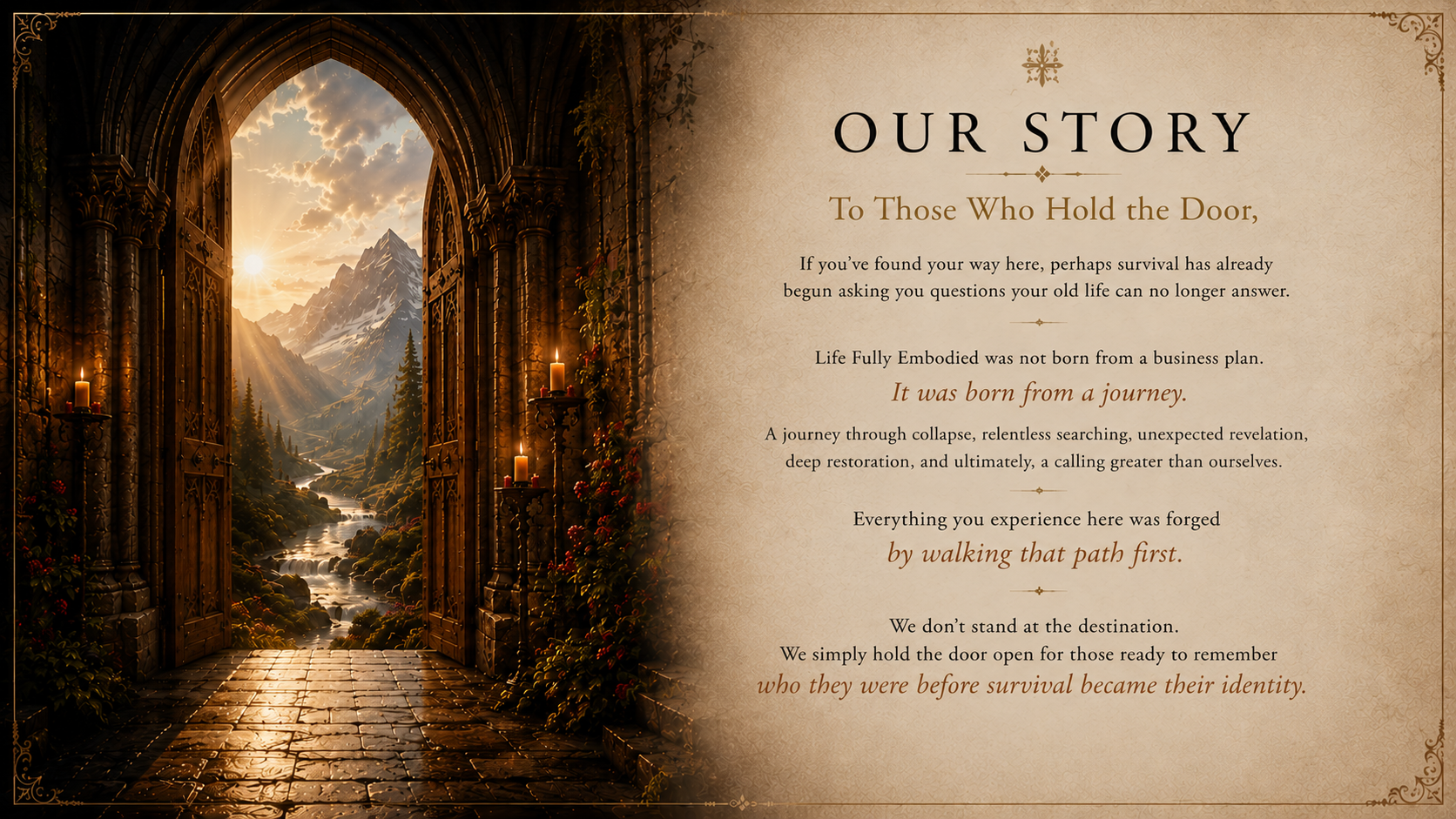 Our Story