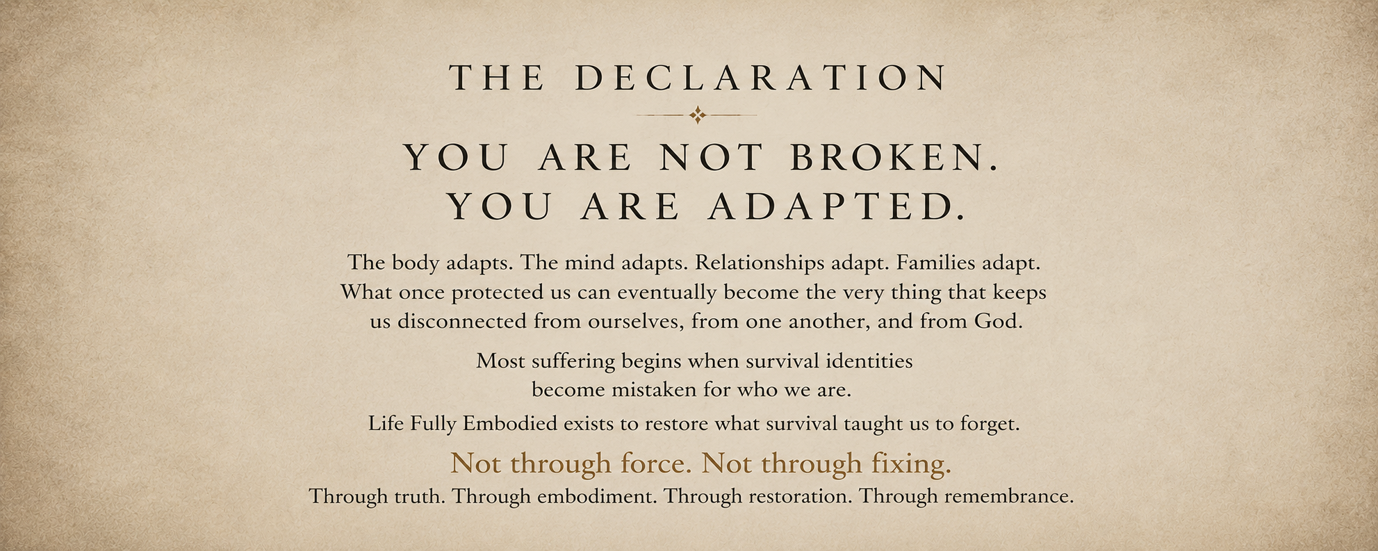The Declaration